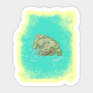 Croc Sticker